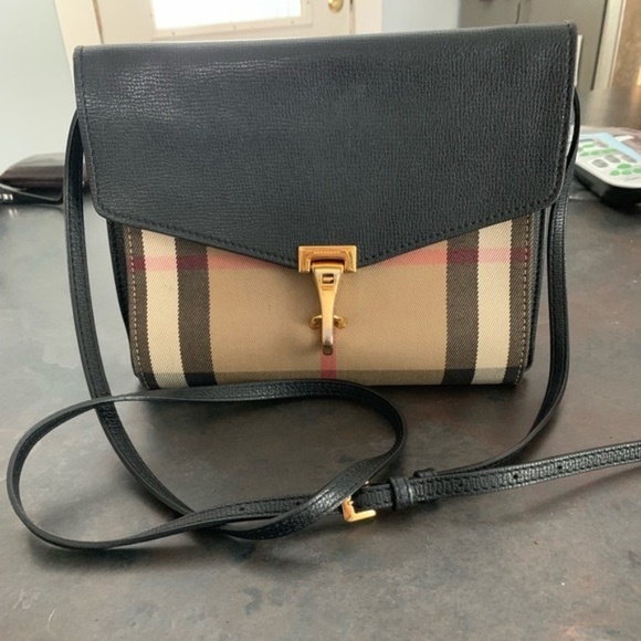 Burberry Small Macken Crossbody Purse - Picture 1 of 7